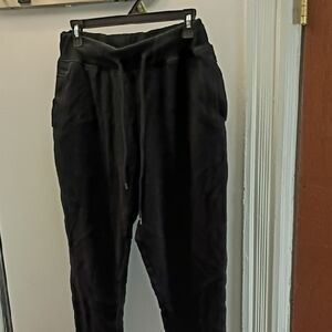 Reflex Black Track Pants